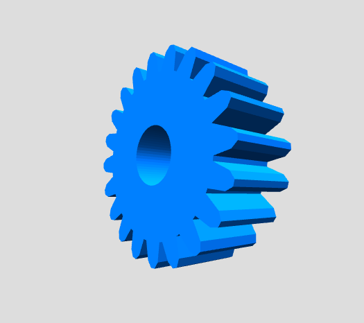 Simple gear