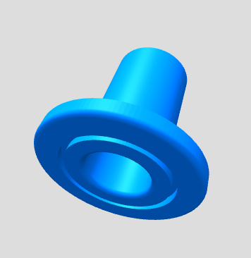 Flange with O-ring groove