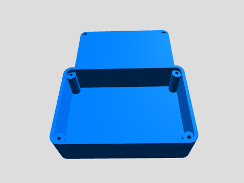 Housing with lid