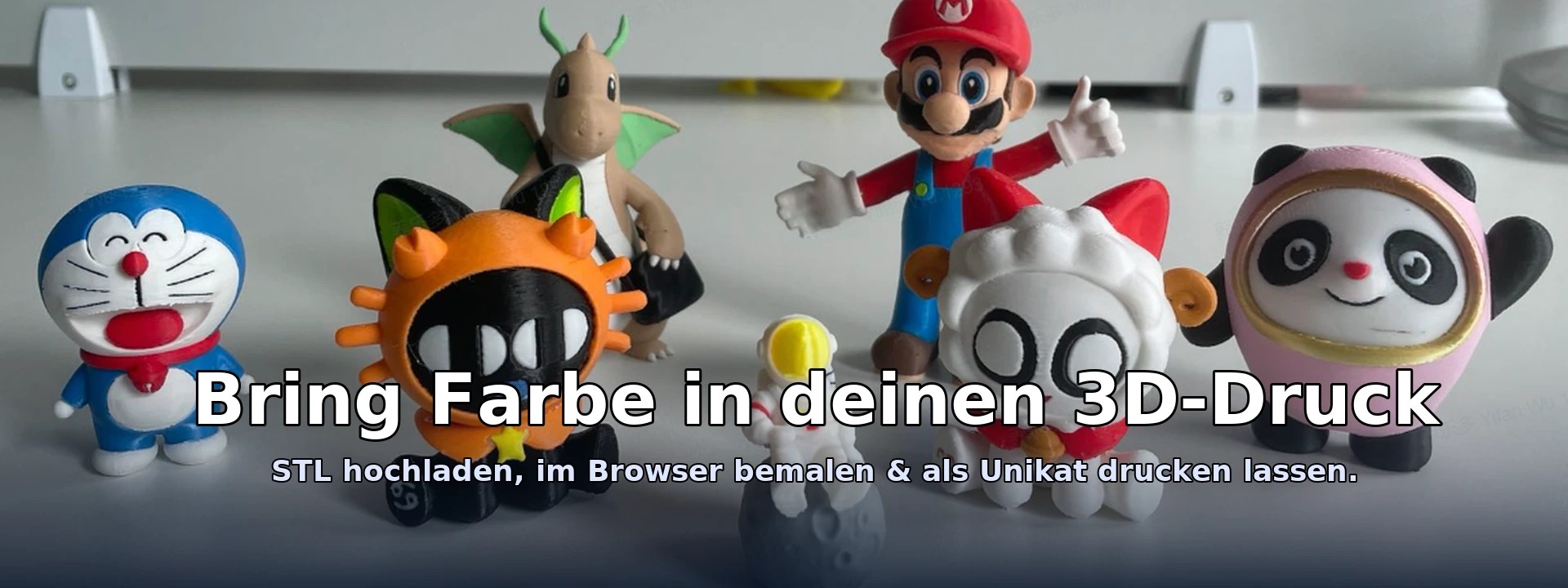 3D-Modell bemalen & farbig drucken – Browser-Tool