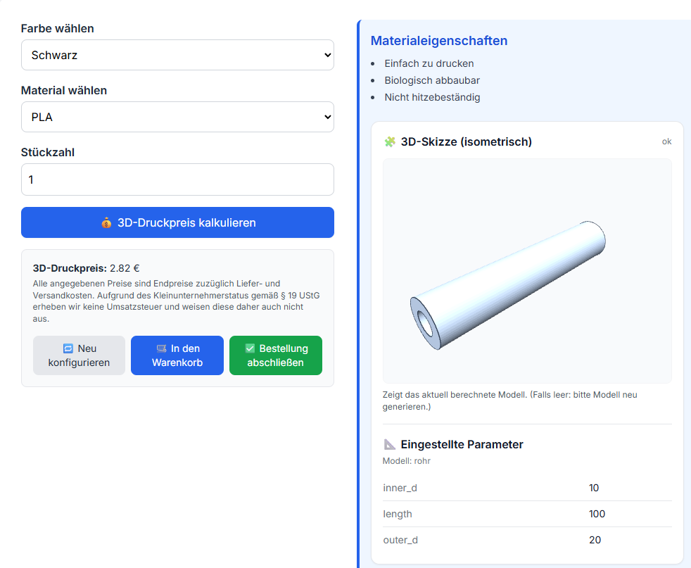 3D printing costs verstehen – priceberechnung and Spartipps