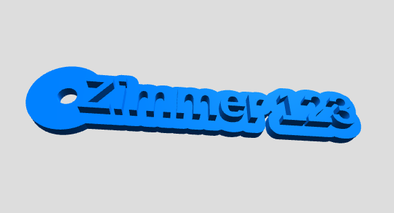 Text keychain – Image 4