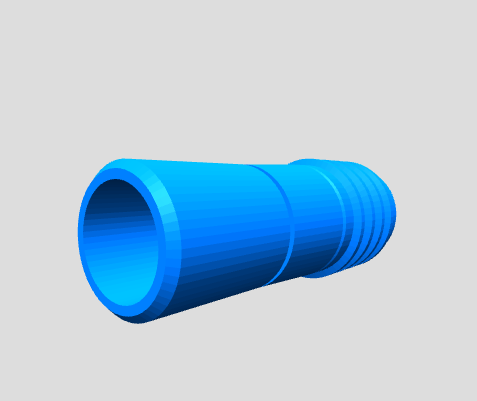 Barbed hose adapter