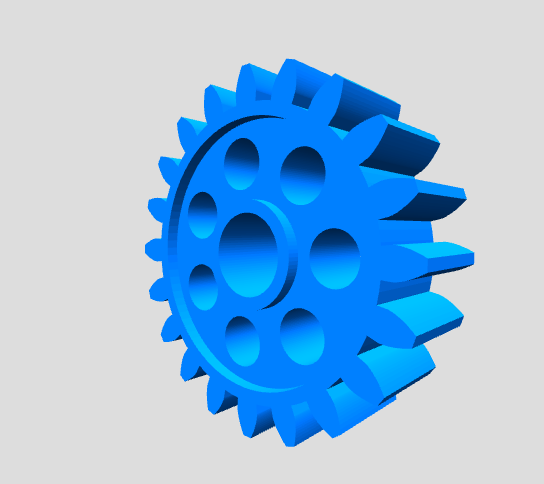 Involute spur gear